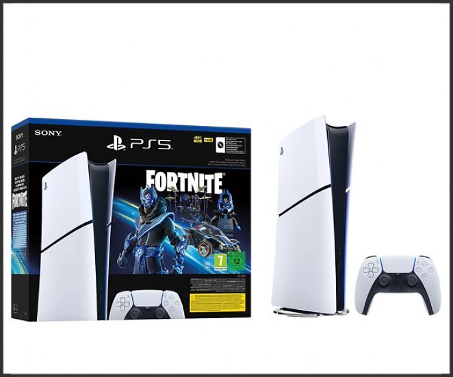 SONY PlayStation®5 Digital Edition - Fortnite® Cobalt Star Bundle (Modellgruppe - Slim)*
