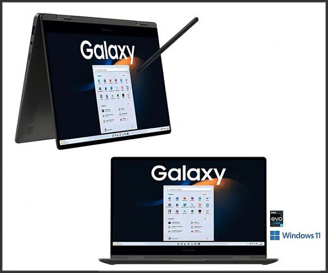 SAMSUNG Galaxy Book3 360 - 13,3 Zoll - Core™ i5 i5-1340P (Evo) - 8 GB - 256 GB - Intel® Iris® Xᵉ - Windows 11 Home