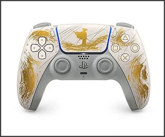 SONY DualSense® Wireless Controller Ghost of Yōtei™ Gold Limited Edition für PlayStation 5, MAC, Android, iOS, PC