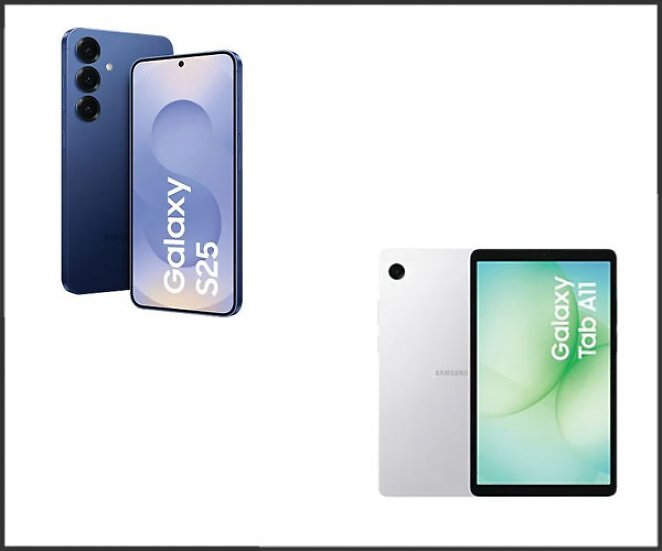 SAMSUNG Galaxy S25 5G 128 GB Navy Dual SIM - gratis dazu gibt's das Samsung Galaxy Tab A11 128 GB