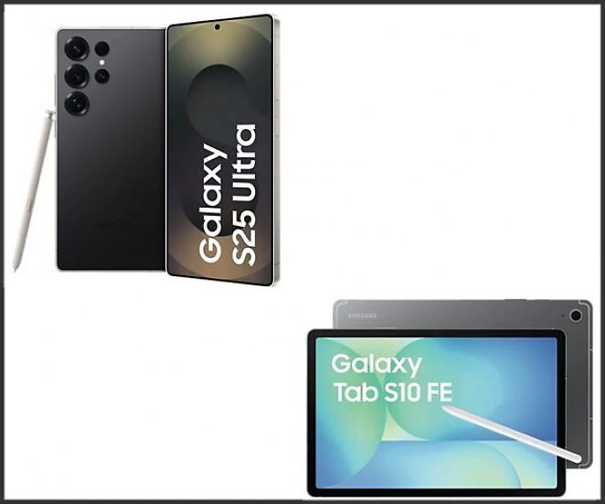 SAMSUNG Galaxy S25 Ultra 5G 256 GB Titanium Black Dual SIM - gratis dazu gibt's das Samsung Galaxy Tab S10 FE 128 GB