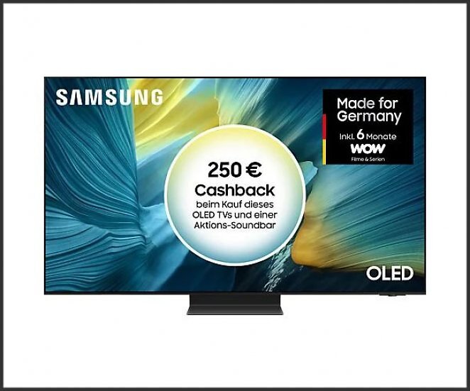 SAMSUNG OLEDGQ55S95F OLED 4K Vision AI Smart TV (55 Zoll / 138 cm, UHD 4K, SMART TV)