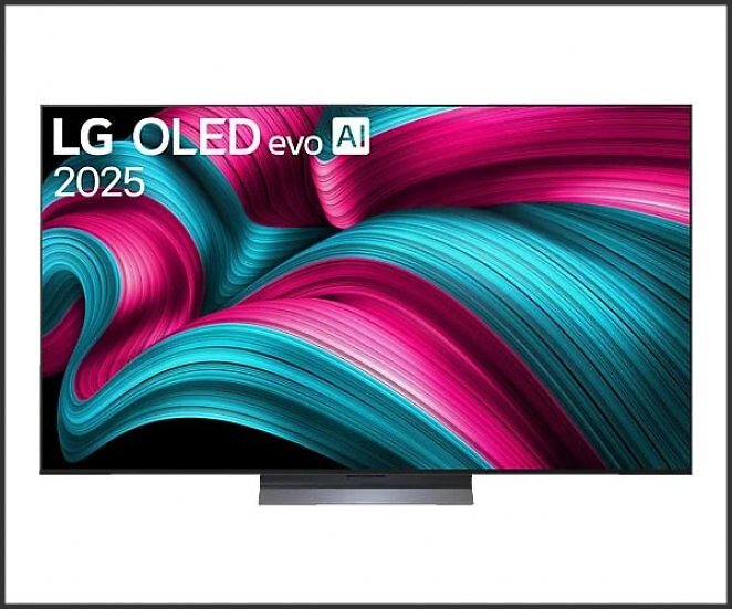 LG OLED42C57LA OLED evo TV (Flat, 42 Zoll / 106 cm, OLED 4K, SMART TV)