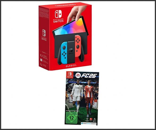 NINTENDO Switch (OLED-Modell) + EA Sports FC 26