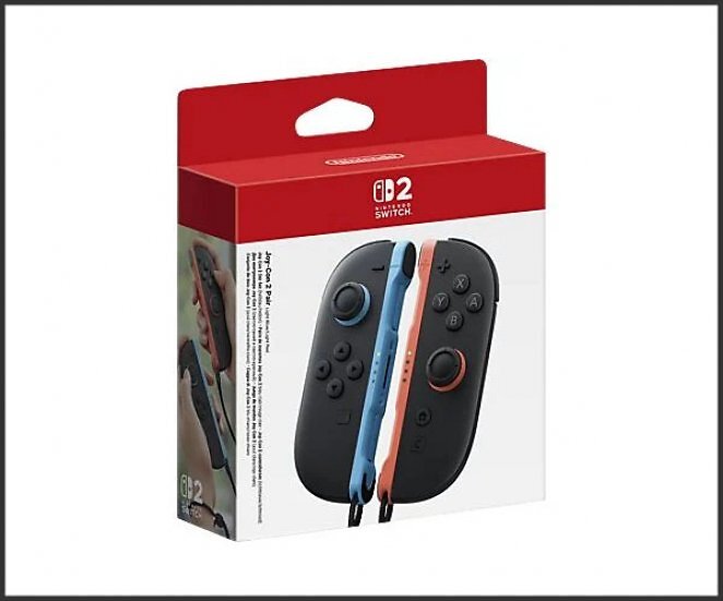 NINTENDO Switch 2 Joy-Con 2er-Set Controller Hellblau/Hellrot für Nintendo Switch 2