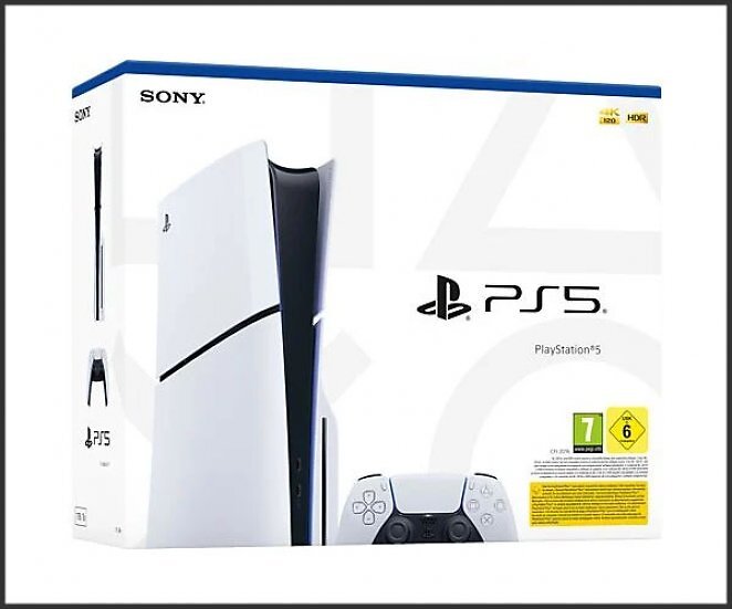 SONY PlayStation®5 - 1TB Spielekonsole Weiß