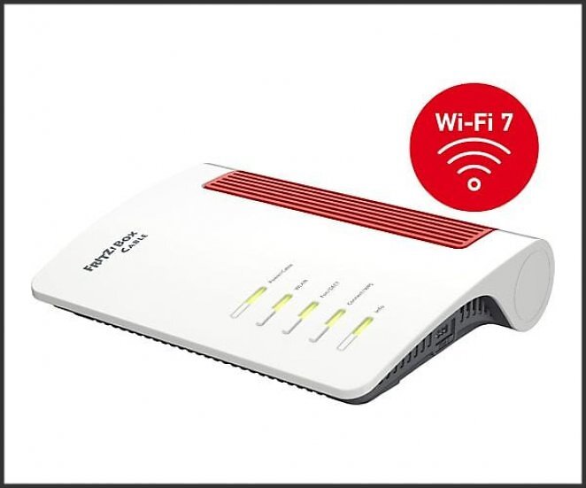 AVM FRITZ!Box 6670 Cable (Wi-Fi 7) WLAN Mesh Kabelrouter mit Modem 3,568 Mbit/s