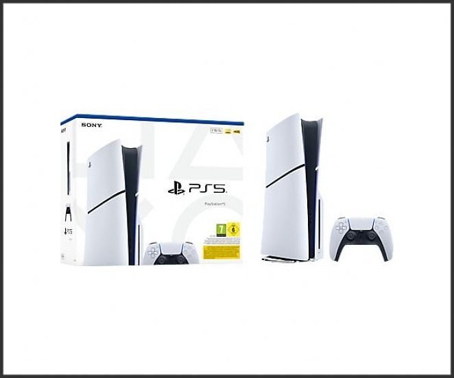 SONY PlayStation®5 - 1TB Spielekonsole Weiß
