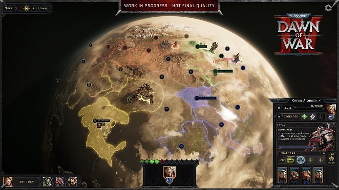 Der Crusade-Modus wird nach dem Launch kostenlos per Update nachgereicht. Hier plant ihr eure Kampagne rundenweise auf einer Planetenübersicht, ähnlich wie