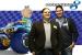 Die GZ-Redakteure Sandro Odak und Michael Stadler testen Mario Kart 8 und haben sichtlich Spaß.