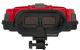 Super-GAU: Durch diese separaten Bildschirme blickt man, wenn man Virtual Boy spielt. Durch den wackeligen Tischstand eine ergonomisch katastrophale Erfahrung.