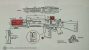 Wolfenstein 2: The New Colossus - Upgrade-Schema für das Sturmgewehr