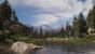 Schon auf Mittelklasse-Grafikkarten kann sich die offene Spielwelt von Far Cry 5 mehr als sehen lassen.