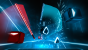 Beat Saber ist prädestiniert für Bewegungssteuerung.