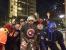 Auch wenn solche Fotos auf den ersten Blick lustig wirken: Oft sind die nächtlichen Streifzüge der Xtreme Justice League mit ersthaften Konflikten verbunden, die sie deeskalierend und möglichst gewaltfrei zu lösen versuchen.