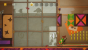 Yoshi's Crafted World: Welt 11 - Level 2: Hinter dem Shoji: Mittels Stampfattacke durch die Kisten gelangt ihr zur zweiten Blume.