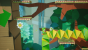 Yoshi's Crafted World: Welt 12 - Level 2: Hoppel-di-Hüpf: Die vierte Blume befindet sich zunächst in einer Wolke versteckt.