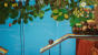 Yoshi's Crafted World: Welt 10 - Level 1: Abwägende Eicheln: Die sechste Blume des Levels findet ihr im Hintergrund in einer Wolke versteckt.