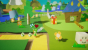 Yoshi's Crafted World: Prolog - Dampflok Rennen: Hier findet ihr gleich mehrere rote Münzen, wenn ihr das Geschenk im Hintergrund abschießt.<br>
 