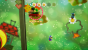 Yoshi's Crafted World: Welt 16 - Level 1: Trampelpfad: Kurz vor dem Ende hält ein Shy Guy die fünfte Blume fest.