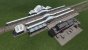 Die neue modulare Bauweise erlaubt solch einen Bahnhof mit Kombination aus Kopfbahnhof, Durchgangsgleisen und Güterabfertigung.