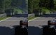 Links hohe, rechts niedrige Details. Bei niedrigen Details fehlen Gras und Blüten und die Unschärfe. Die Lackierung des Chassis wirkt blasser und undifferenzierter.