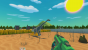 In der First-Person-Perspektive können ausgebrochene Dinos meist schneller betäubt werden, als wenn man sich auf die lahmärschige Security verlässt.