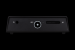 Elgato 4K60 S Vorderansicht: Der Audioeingang links, rechts der Card-Slot, in der Mitte ein Touch-Button mit LED-Statusbeleuchtung.