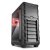 Sharkoon Skiller SGC1 mit roten LEDs und rot lackiertem Innenraum - es ist auch in grün und blau erhältlich.