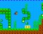 Die Entwicklung von Alex Kidd in Miracle World beginnt ebenfalls im Jahr 1984. Auf dem Markt ist Super Mario Bros. der Sega-Konkurrenz (die später unter anderem mit Fahrzeugen auftrumpft) allerdings um mehr als ein Jahr voraus.