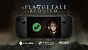 Werbung für das Steam Deck mit dem Hinweis, dass A Plague Tale: Requiem kompatibel ist - allerdings läuft es trotzdem nur mit angepassten Einstellungen akzeptabel.