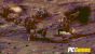 Wunderschön animiert: Zwei Mechs der Space Marines und Orks prügeln sich, ringen miteinander.