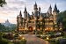 So stellt sich die KI das Harry-Potter-Themenhotel vor. Ob es am Ende wirklich so aussehen wird?