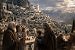Gondor in Friedenszeiten wäre ein schönes Setting gewesen. So stellt sich übrigens die KI den Frieden in Minas Tirith vor.