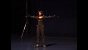Eine Motion-Capture-Artistin steht in T-Pose für den Start der Aufnahme. Wir von PC Games waren damals mit dabei.