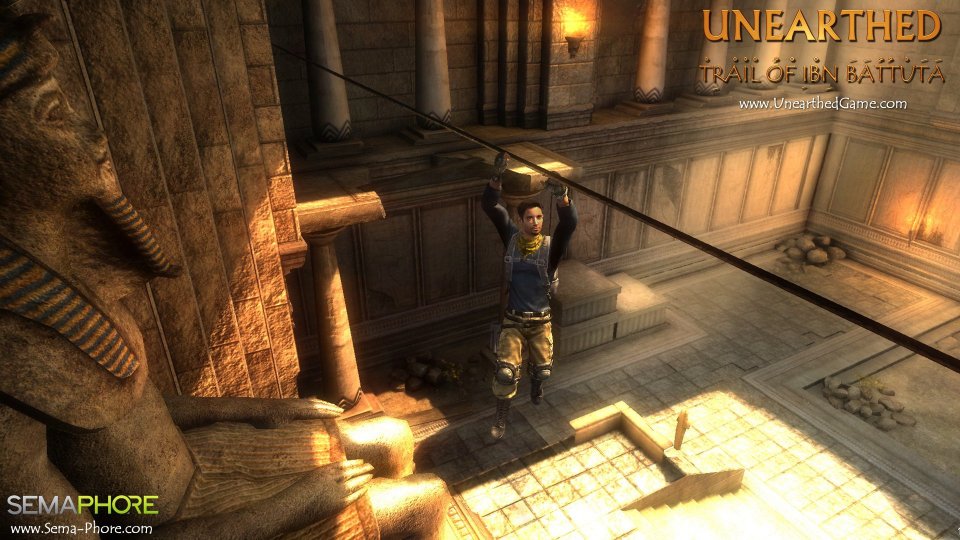 Dafür, dass Unearthed: Trail of Ibn Battuta 2014 rauskam, also im selben Jahr wie Last of Us Remastered, schaut es ganz schön mies aus.
