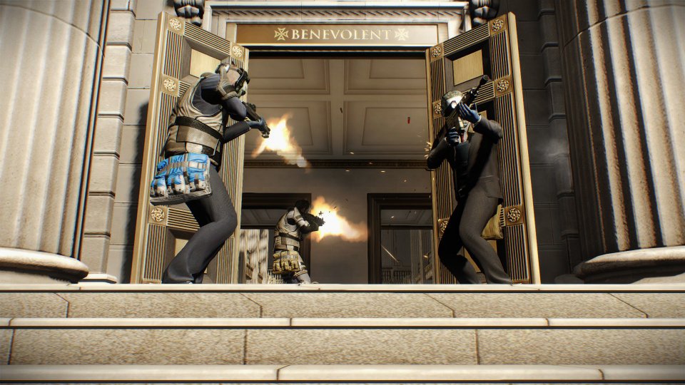 Kleiner Trost, solltet ihr keine Freunde haben: Payday 2 lässt sich im Zweifelsfall auch zusammen mit drei Bots spielen.