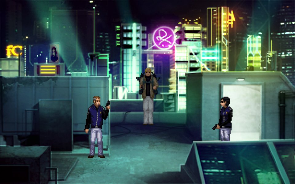 Technobabylon versetzt euch unter anderem in die Rolle von Latha Sesame, einer arbeitlosen Cyberabhängigen mit Agoraphobie.