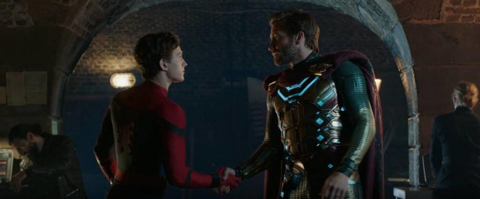 Erst am Ende erfahren wir, dass Mysterio noch ein Ass im Ärmel hat.