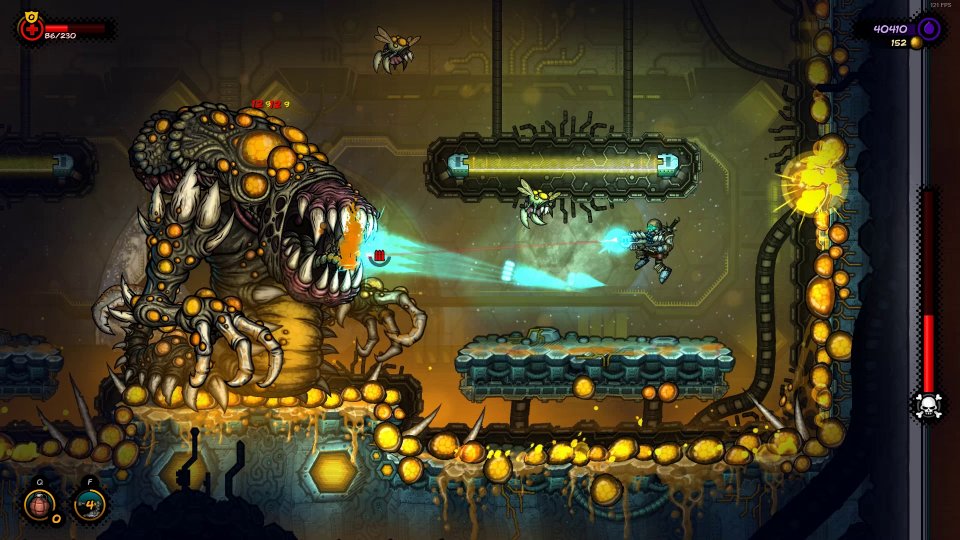 Die Hive Queen ist einer der letzten Bosse der Early-Access-Version. Mit der richtigen Ausrüstung ist aber auch sie schnell besiegt.