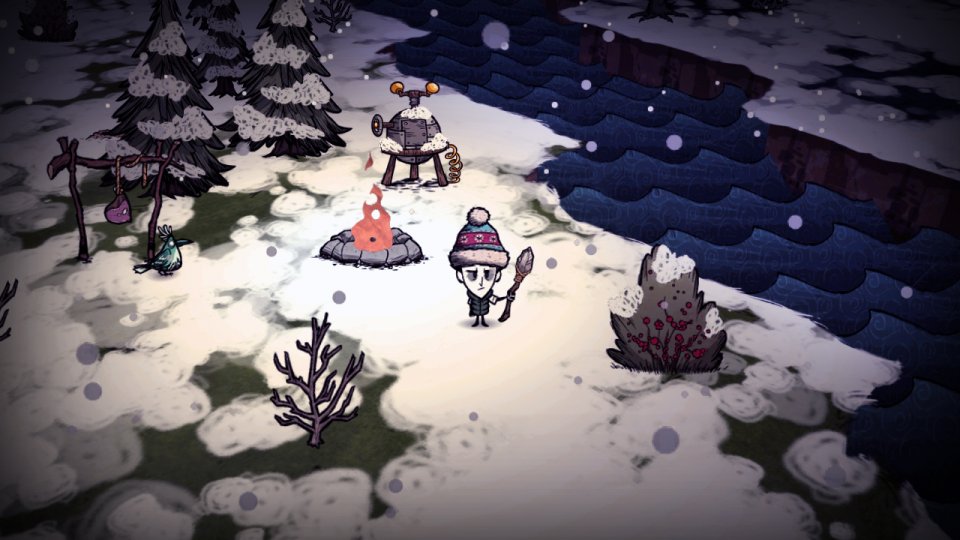 Don't Starve sieht putzig aus, hat aber durchaus seine Survival-Tücken. Das Spiel erweitert die Gefahren um den Faktor „Wahnsinn“: Erlebt ihr schlimme Dinge, wirkt sich das negativ auf den Verstand eures Spielcharakters aus. <br> &nbsp;