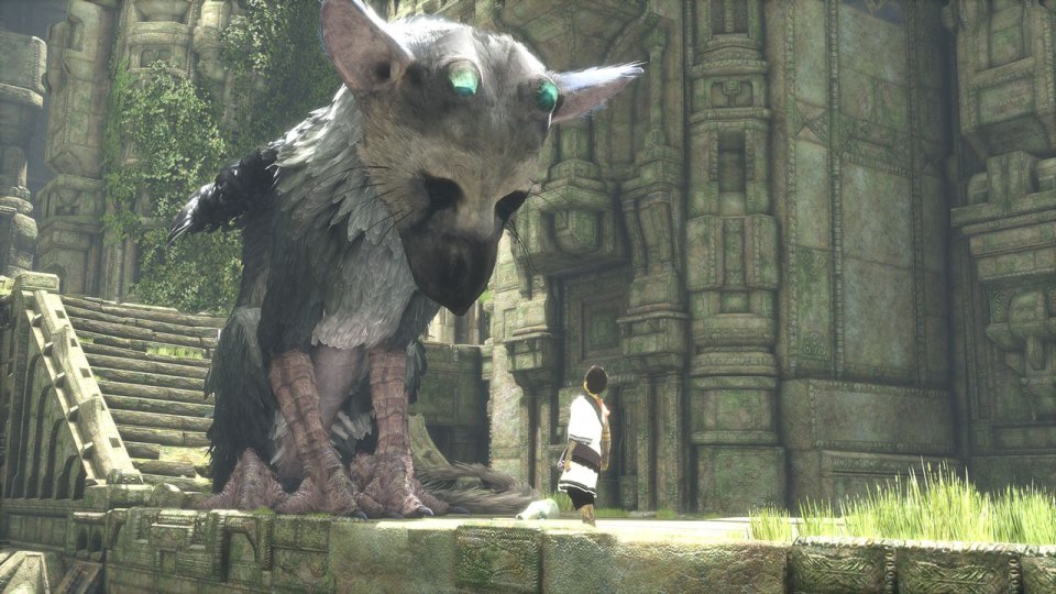 Er hat den Körper eines Greifs, sein Kopf erinnert an einen Welpen und sein Verhalten an eine Katze: Trico aus The Last Guardian bringt einfach alles mit, was ein tierischer Begleiter benötigt. <br> &nbsp;