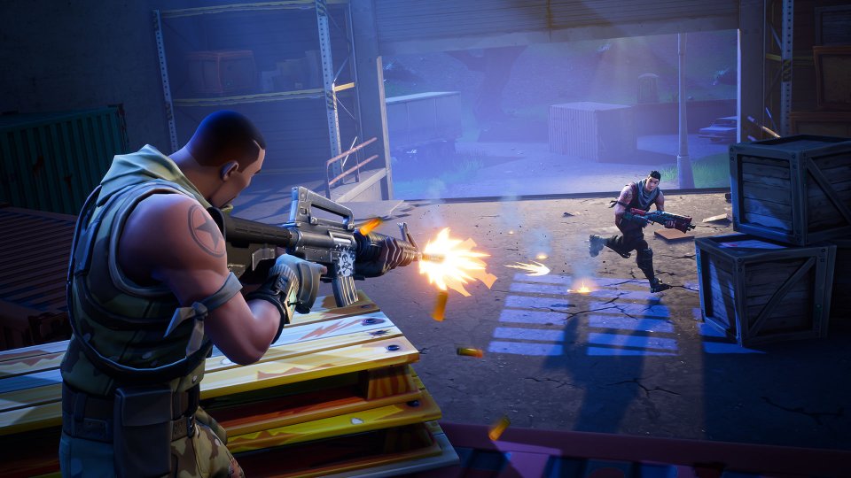 Fortnite verbindet Aufbau-Elemente mit einem Third-Person-Shooter. Dieser Mix in Kombination mit der comicartigen Aufmachung machte es zum Welterfolg. <br> &nbsp;