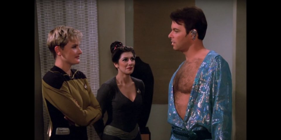Star Trek behandelt komplexe Themen oft sehr zugänglich und kompetent – ab und zu greift es jedoch komplett daneben, wie zum Beispiel in „Angel One“ <br> &nbsp; (1)