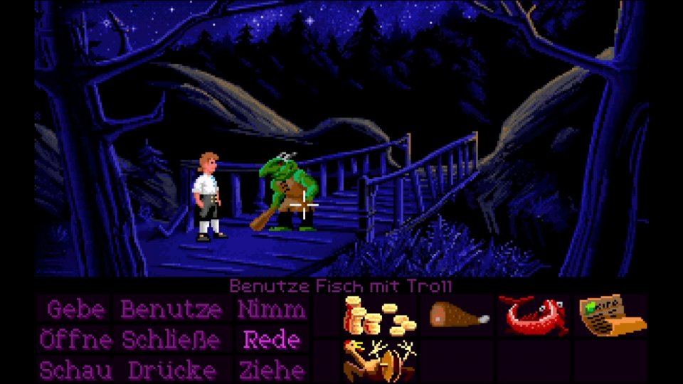 The Secret of Monkey Island (1990) ist auch deshalb so brillant, weil selbst hinter den dämlichsten Rätseln eine gesunde Portion Logik und Nachvollziehbarkeit steckt. <br> &nbsp;
