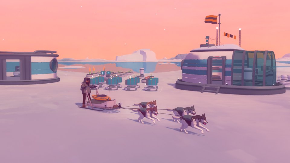 Leichte Überlebensmechaniken, eine schöne Landschaft und Basisbau: Arctico ist ein Early-Access-Spiel für Freunde von Kissenforts und Kakao.