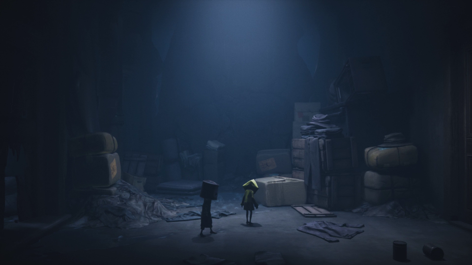 <strong>Geteiltes Leid: </strong>Mono ist zwar die spielbare Hauptfigur in Little Nightmares 2, Six bleibt aber weiterhin im Fokus der Handlung. Wie es wohl mit den beiden Kindern weitergeht?