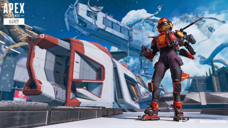 Mit dem neuen Skin von Valkyrie seht ihr aus wie ein Titanfall-Pilot.