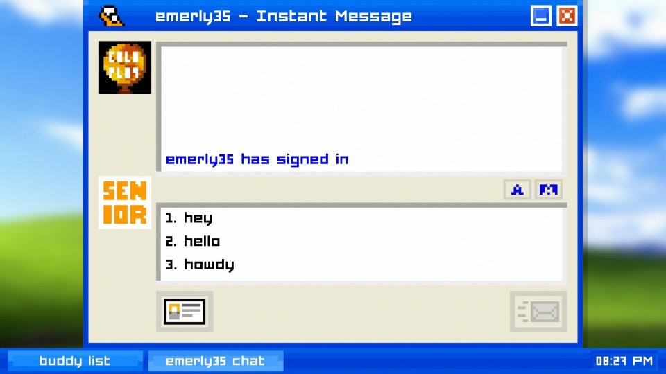 Howdy Emily! So geschmeidig schleichen wir uns in Emilys DMs.&nbsp;