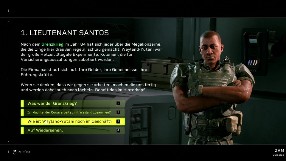 Die Story wird zum Großteil nur durch Gespräche mit NPCs erzählt. Vieles bekommt ihr zudem im Funkverkehr in Missionen mit.